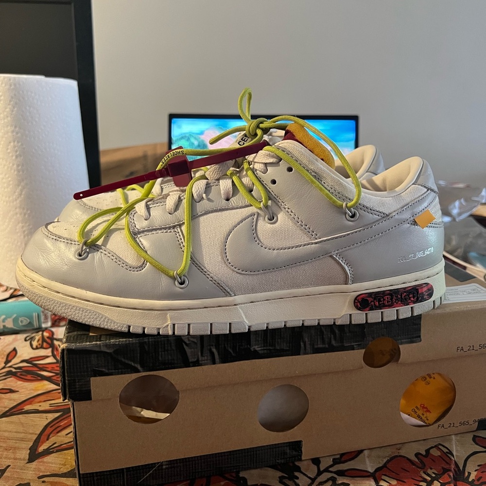 Nike x Off-White Dunk Low Lot 8